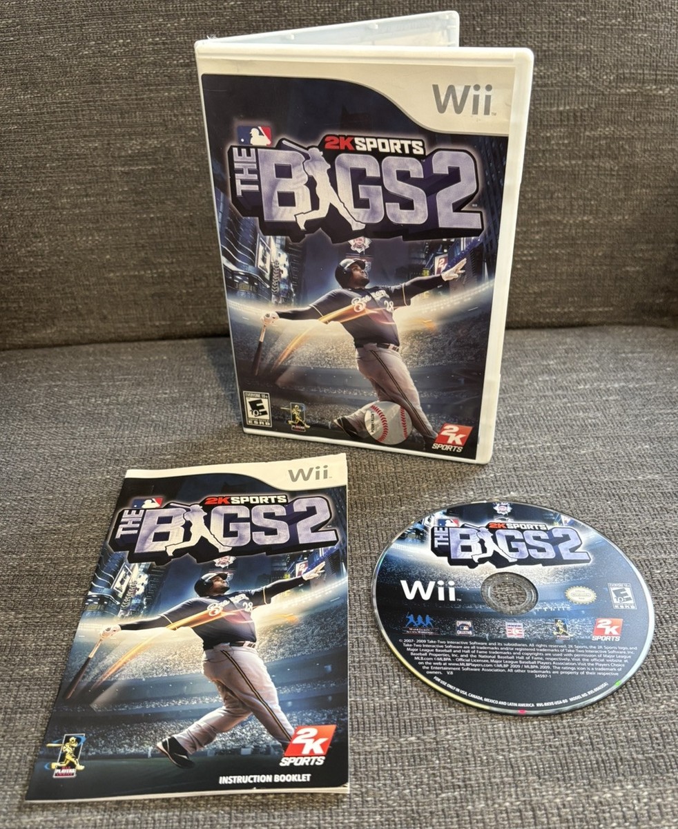 The BIGS 2 Nintendo Wii Game Complete w/ Manual Tested 2K Sports