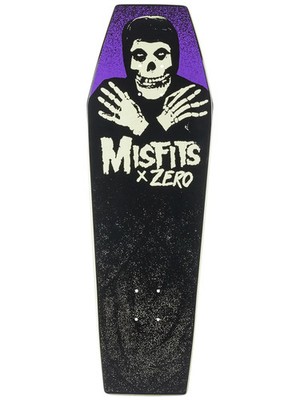 ZERO MISFITS COFFIN FIEND GLOW SHAPED DECK 9.50