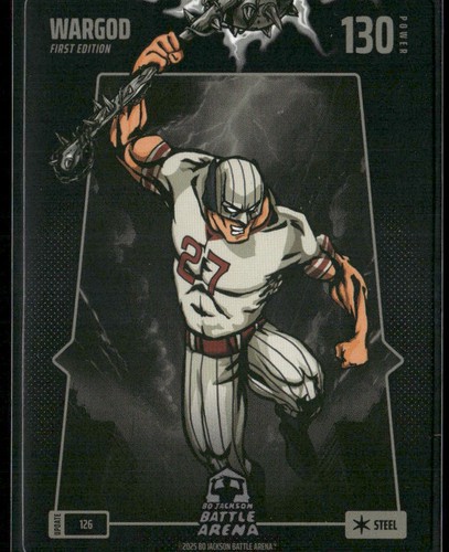 2025 Bo Jackson Battle Arena Alpha Update 126 Wargod Mike Trout -Steel