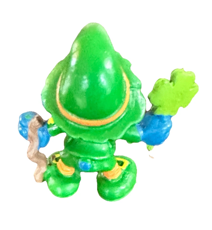 Schleich Peyo Pitufo Figura De Colección 1982 BUENA SUERTE DUENDE Sombrero Verde Foto 3 de 4