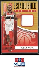 2019-20 Absolute Memorabilia John Wall Established Threads Level 1 #ET-JWL