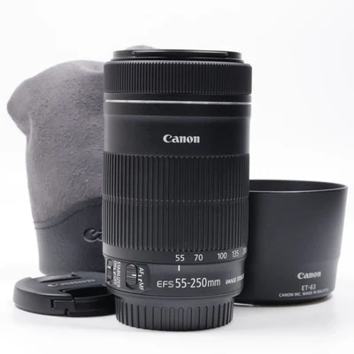 Canon EF-S 55-250mm f/4-5.6 IS STM [Top Mint] #8760LM - Photo 1/4