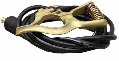 Ground Clamp Cable Set Welding Lead 3m 16sqmm Copper Wires Connector 300A ARC