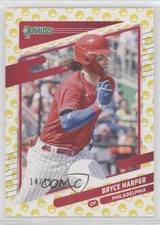 2021 Panini Donruss Variation Mask Emoji 14/19 Bryce Harper (Running) #173 18wm