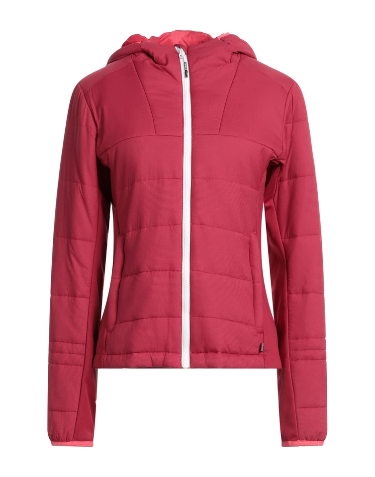 Chaqueta de tela ICEPEAK IT44 US8 UK12 L PRIMALOFT roja con capucha PVP €150 Foto 3 de 4