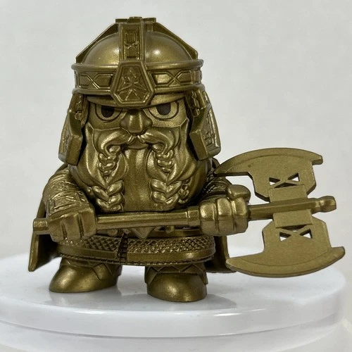 FUNKO MYSTERY MINIS Lord of The Rings Gimli Gold B&N Exclusive Vinyl Figure 2017