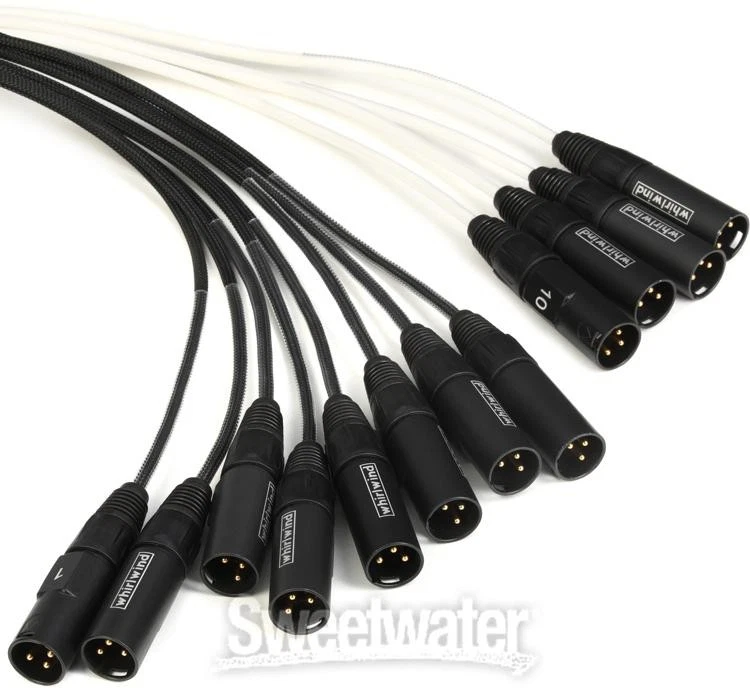 Whirlwind Mini 12 12 Canales Bajo Perfil Audio Drop Snake - 25' Foto 4 de 4