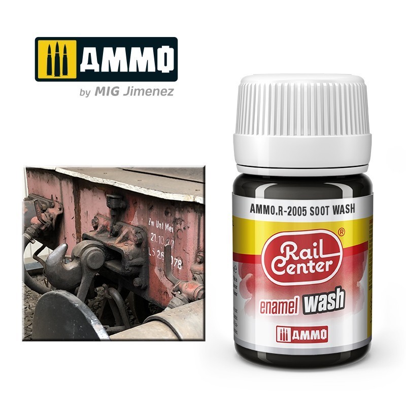 SOOT WASH (35 mL) AMMO by Mig Rail Centre