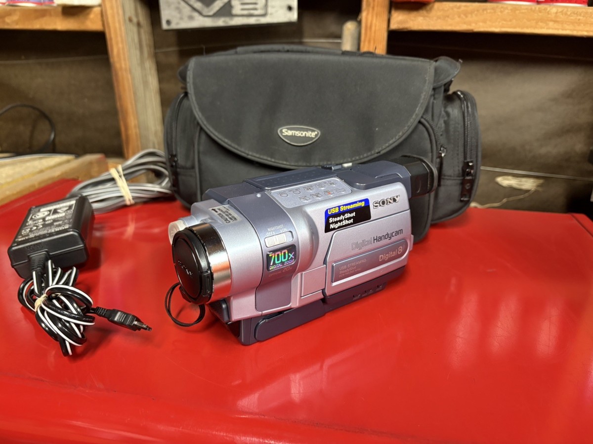 Sony Handycam DCR-TRV250 Digital-8 Camcorder for sale online | eBay