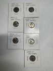 (7) Very Slightly Off Center? Roosevelt Dimes (US Error Coins)