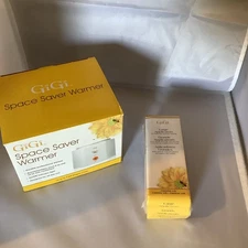 Gigi Space Saver Warmer And Waxing Strips Brand New