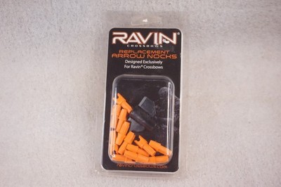 Ravin Crossbows Replacement Arrow Nocks Orange w/ Installation Tool For Ravin