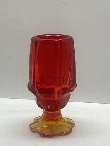 Vintage Fenton VALENCIA Tabletop Lighter Amberina Art Glass ~ Vase?