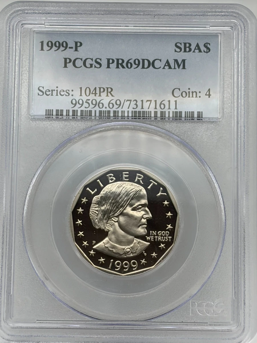 Proof 1999 Susan B Anthony Dollars (1979-1981, 1999) for sale | eBay