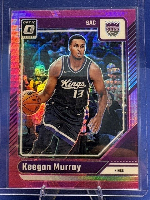 2024-25 Panini Donruss Optic - Keegan Murray #47 Pink Hyper Prizm (1A2)