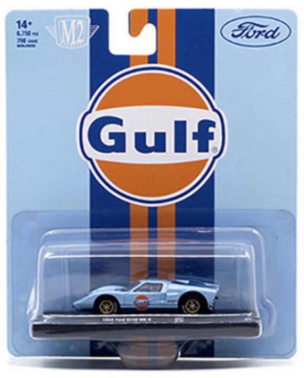 M2 Machines 1966 Ford Gt40 Mkii Gulf Auto Drivers