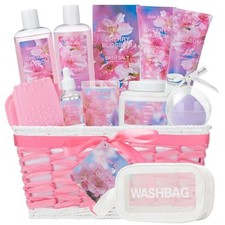 Spa Bath  Body Gift Set for Women, Large Spa Gift Set Basket for Women