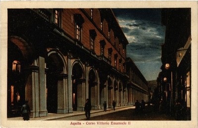 CPA AQUILA Corso Vittorio Emanuele II ITALY (449826)