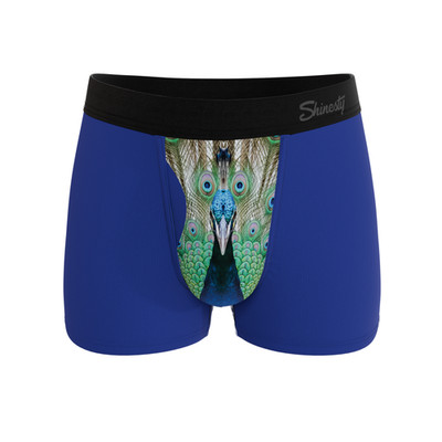 The Fancy Feather | Peacock Ball Hammock  Pouch Trunks Underwear