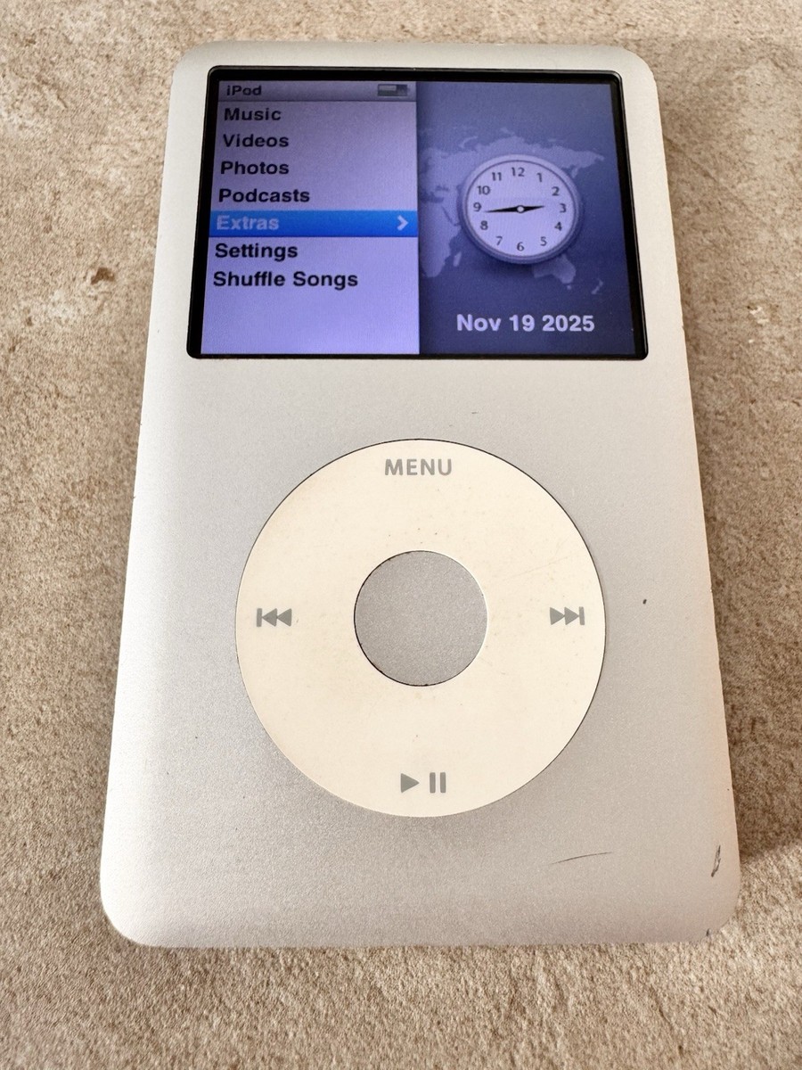 Apple iPod Classic 7th Generation 160GB Silver MC293J MC293LL New