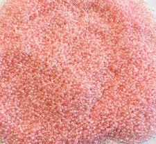 15/0 Japanese Light Peach Glass Seed Beads 28 Grams