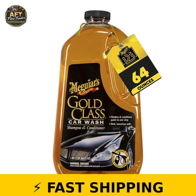 #ad Meguiar#x27;s Gold Class Car Wash Soap 64 Oz Deep Clean amp; Gloss Finish $45.99