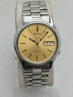 Seiko 5 Automatic 7S26-3100 Day/Date Golden Dial Vintage Men’s Watch