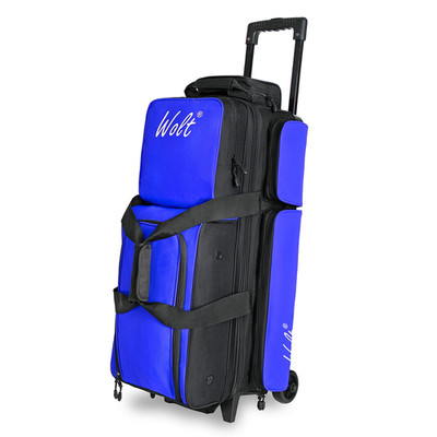 Wolt 3 Ball Bowling Bags Wheelsbowling Bags 3 Ball Roller Separate Shoe