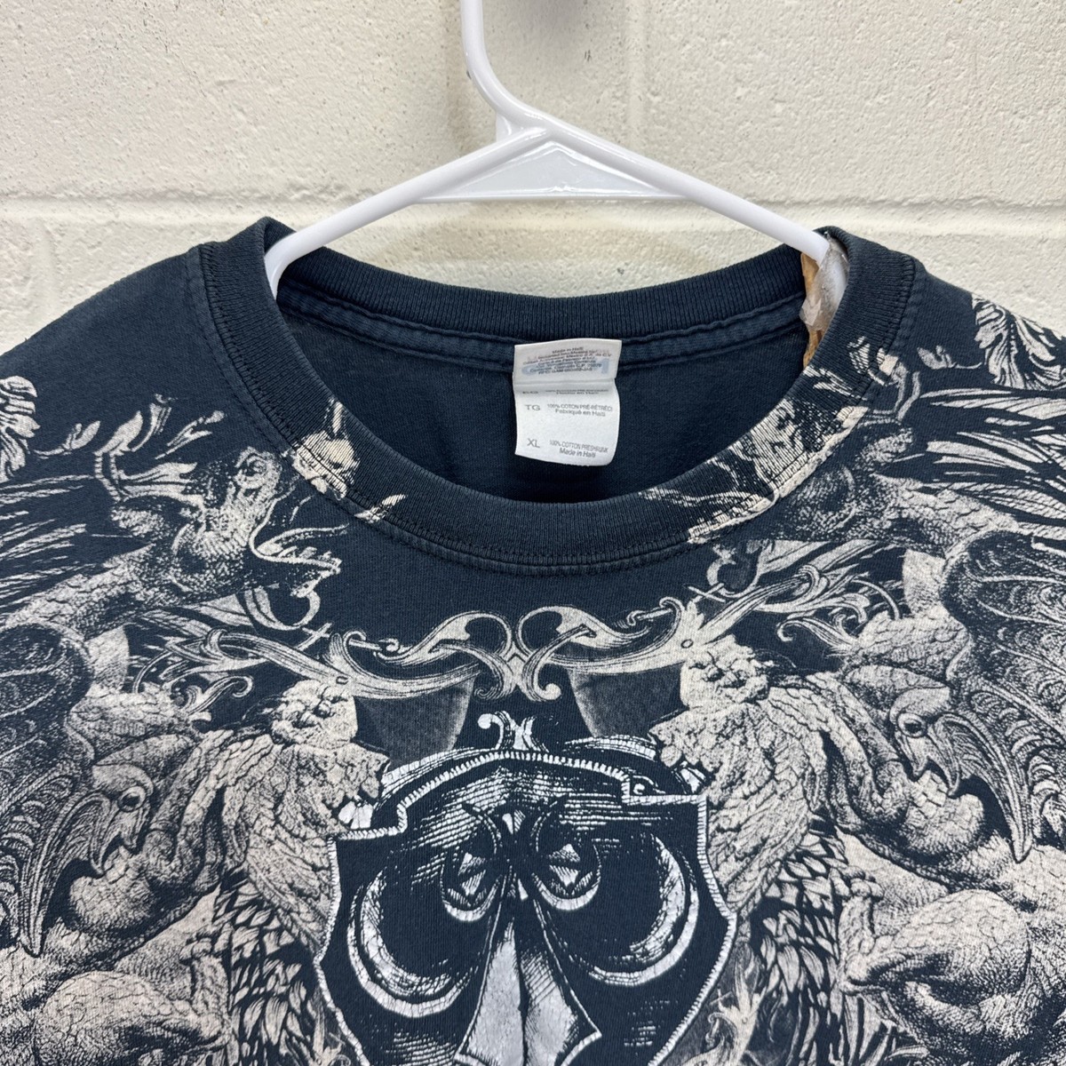 Vintage Chemistry Brand Cyber Goth Affliction Style Graphic T