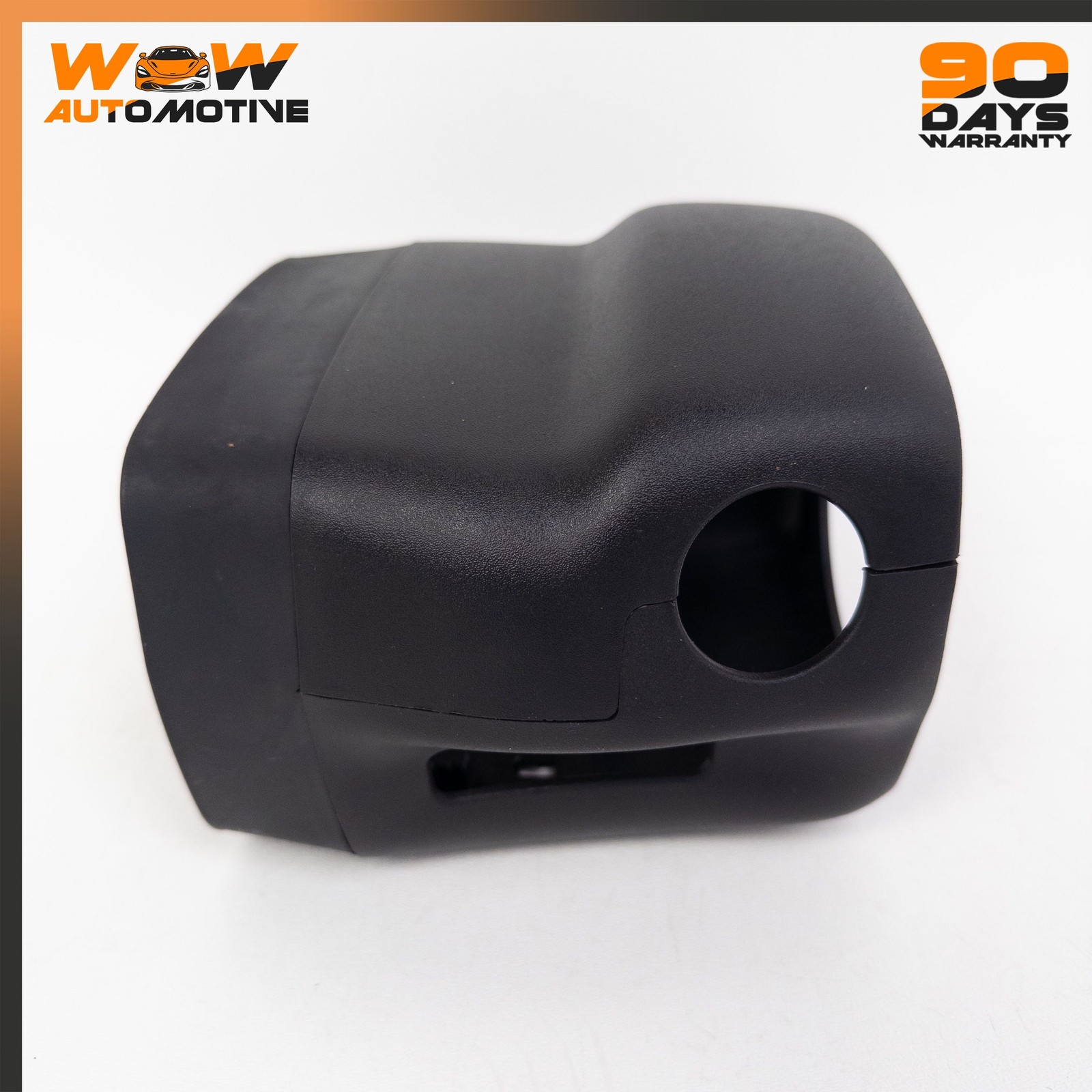 06-13 CHEVROLET CORVETTE C6 STEERING WHEEL COLUMN SHROUD COVER BLACK OEM