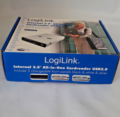 LogiLink Interner 3,5'' All-in-One Cardreader USB2.0 CR0005 Kartenleser