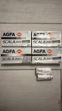 AGFA SCALA 200x 120 Film 4 Pack-Expired-Cold Stored-Vario Speed 100-1600