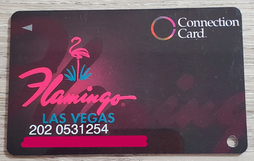 Flamingo Las Vegas Casino Connection Slot Card