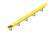 ADC/COMMSCOPE / FGS-KTW2-E / 4"W X 2"H VERTICAL DUCT KIT