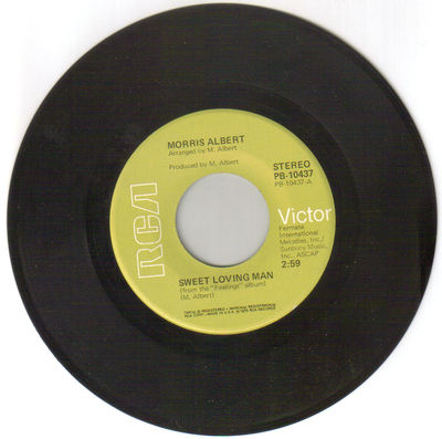 Morris Albert - Christine / Sweet Loving Man - RCA 10437
