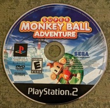 Super Monkey Ball Adventure - Playstation 2 (PS2) game - original U.S Version