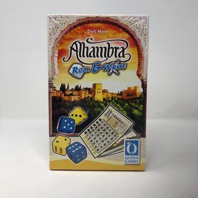 ALHAMBRA - ROLL & WRITE Dirk Henn Queen Games SEALED | eBay