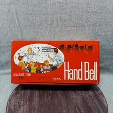 FMT Hand Bell Set 8pcs Accurate Tone Made In Japan Original Box VTG READ