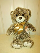 FAO Schwarz Teddy Bear Plush 18 2018 Bears That Care Brown Super Soft with Tag