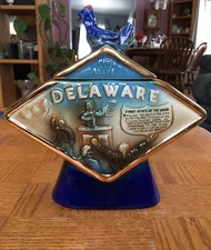 1972 “DELAWARE” Jim Beam decanter