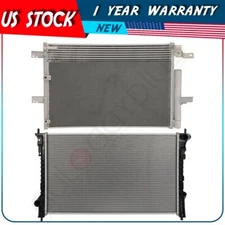 Radiator and AC Condenser Kit For 2011-2014 Ford Edge 2011-2015 Lincoln MKX