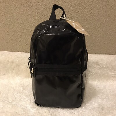 LeSportSac Montana Mini Sling / Backpack Noir Patent MSRP ...