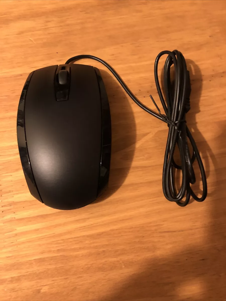 HP Black USB Optical Mouse 2-Buttons w/Scroll-Wheel 697738-001 