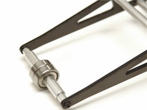 STRC Alum Wheelie Bar Kit w/ Dual or Single Wheel Option for Traxxas Slash 2WD - Picture 4 of 4