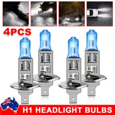 2/4Pcs H1 100W Xenon Gas Halogen Headlight Globes Bulbs 5500k White Lamp