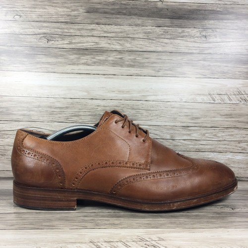 Leather Lace Up Wingtip C24168 