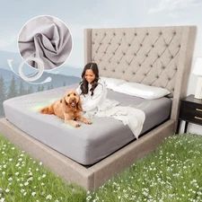 Fitted Grounding Sheets, 20% Silver + Organic Tensel, Silky Soft MADE IN USA