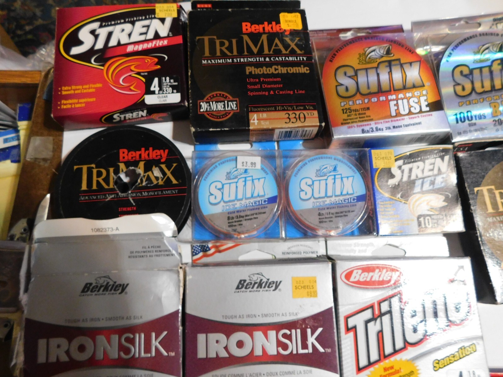 Monofilament fishing line lot, Best Brands eBay