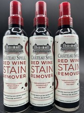 CHATEAU SPILL Red Wine Stain Remover Spray - 4 Oz- Lot of 3