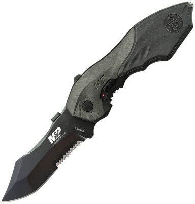 Smith & Wesson Folding Pocket Knife New M&P Large Linerlock A/O SWMP5LS